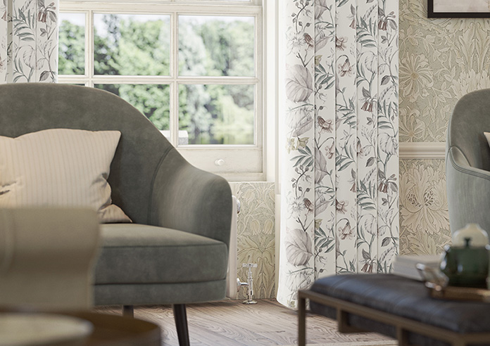 Iquitos, Dove Grey - Made to Measure Curtains - Image 5